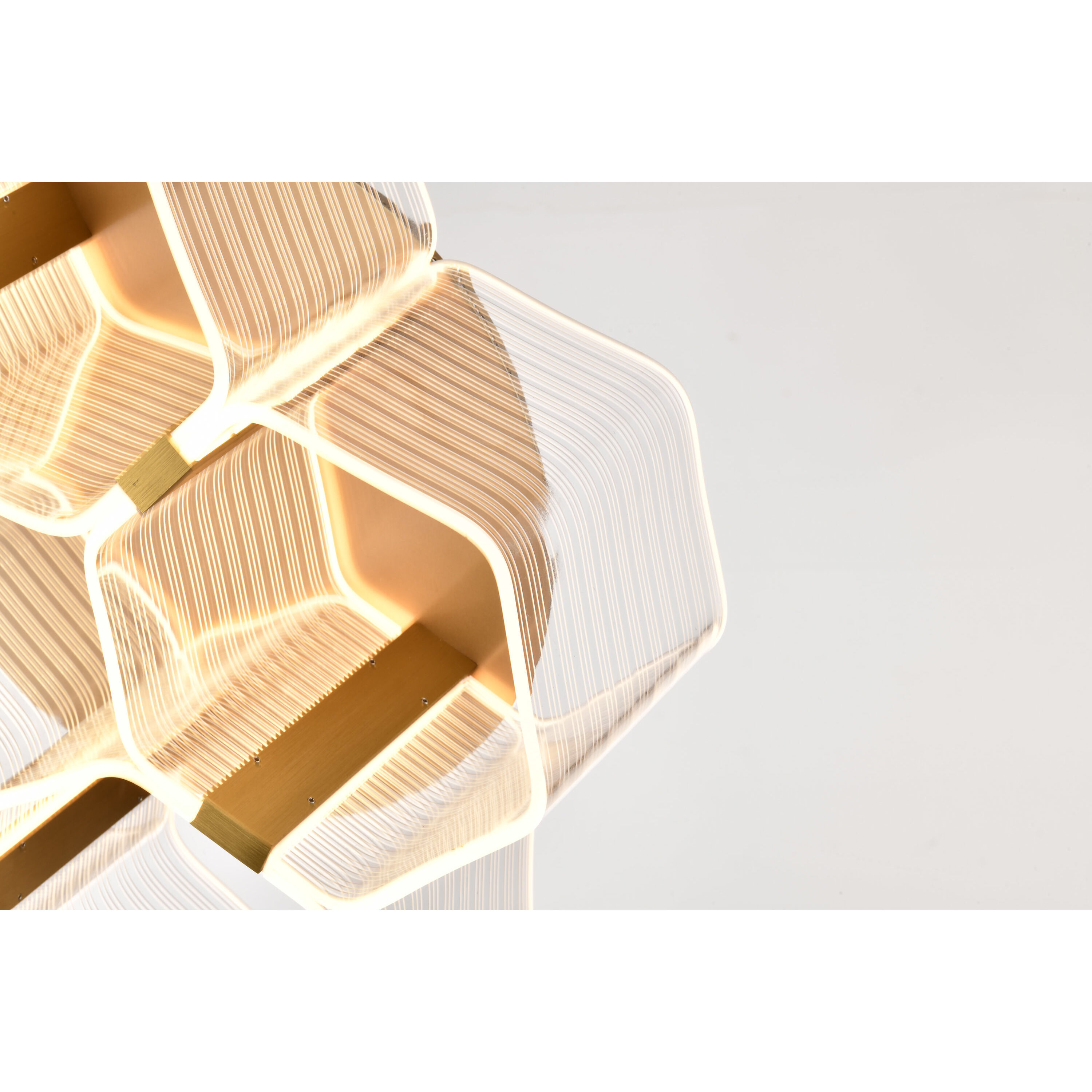 Kenzo LED 17.75 inch Polished Anodized Bronze Flush Mount Ceiling Light