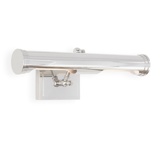 Tate 50 watt 18 inch Polished Nickel Picture Light Wall Light, Medium