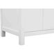 Nathan 36 X 34 inch White Bathroom Vanity Cabinet