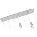 Canada 10 Light 10 inch Chrome Chandelier Ceiling Light