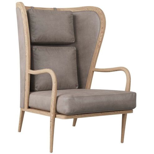 Stassi 41 inch Carbon Wing Chair