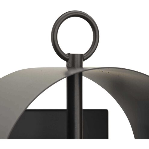 Hutchence 1 Light 12 inch Antique Bronze Outdoor Wall Lantern