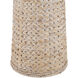 Birdsong 67 inch 150 watt Whitewash Floor Lamp Portable Light