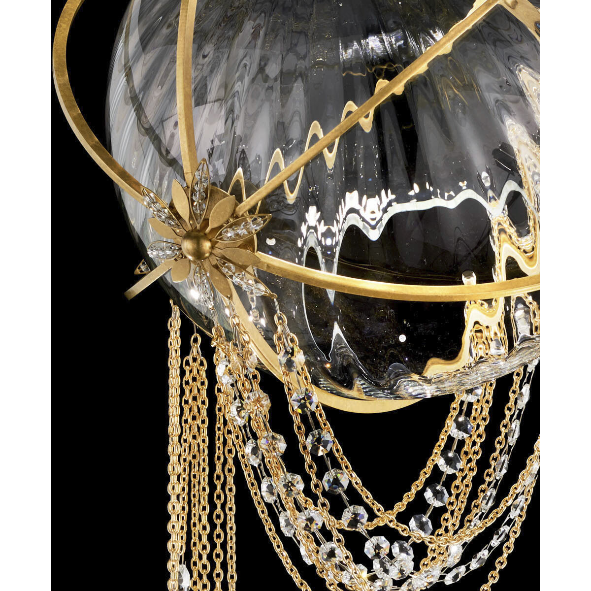 Forever Revere LED 14.4 inch Heirloom Gold Pendant Ceiling Light