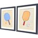 Propac Blue and Green and Yellow and Red Framed Art, Propac
