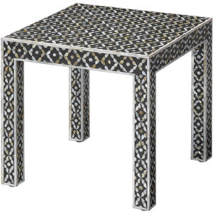 Evelyn 18 X 18 inch Mother of Pearl Side Table