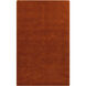 Cambria 36 X 24 inch Burnt Orange Rug