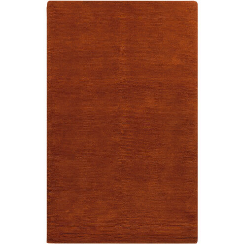 Cambria 36 X 24 inch Burnt Orange Rug