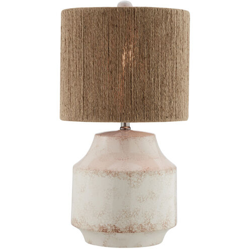 Donnie 25 inch 100.00 watt Aged White Table Lamp Portable Light
