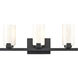 Dressler Vanity Light Wall Light in Matte Black