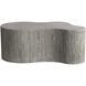 Indio 36 X 24 inch Gray Stonewash Outdoor Coffee Table, Small
