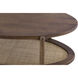 Garam 47 X 23.5 inch Walnut Coffee Table