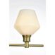 Gene 4 Light 38 inch Satin Gold Bath Sconce Wall Light