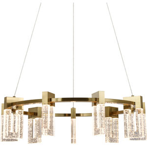 Artisan Collection/SORRENTO Series 27 inch Antique Brass Chandelier Ceiling Light