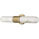 Ibiza LED 24 inch Heritage Brass Bath Light Wall Light