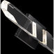 Beyond Traverse LED 24 inch Black Bath Vanity & Wall Light