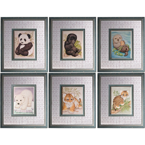 Baby Animals Multicolor Wall Art