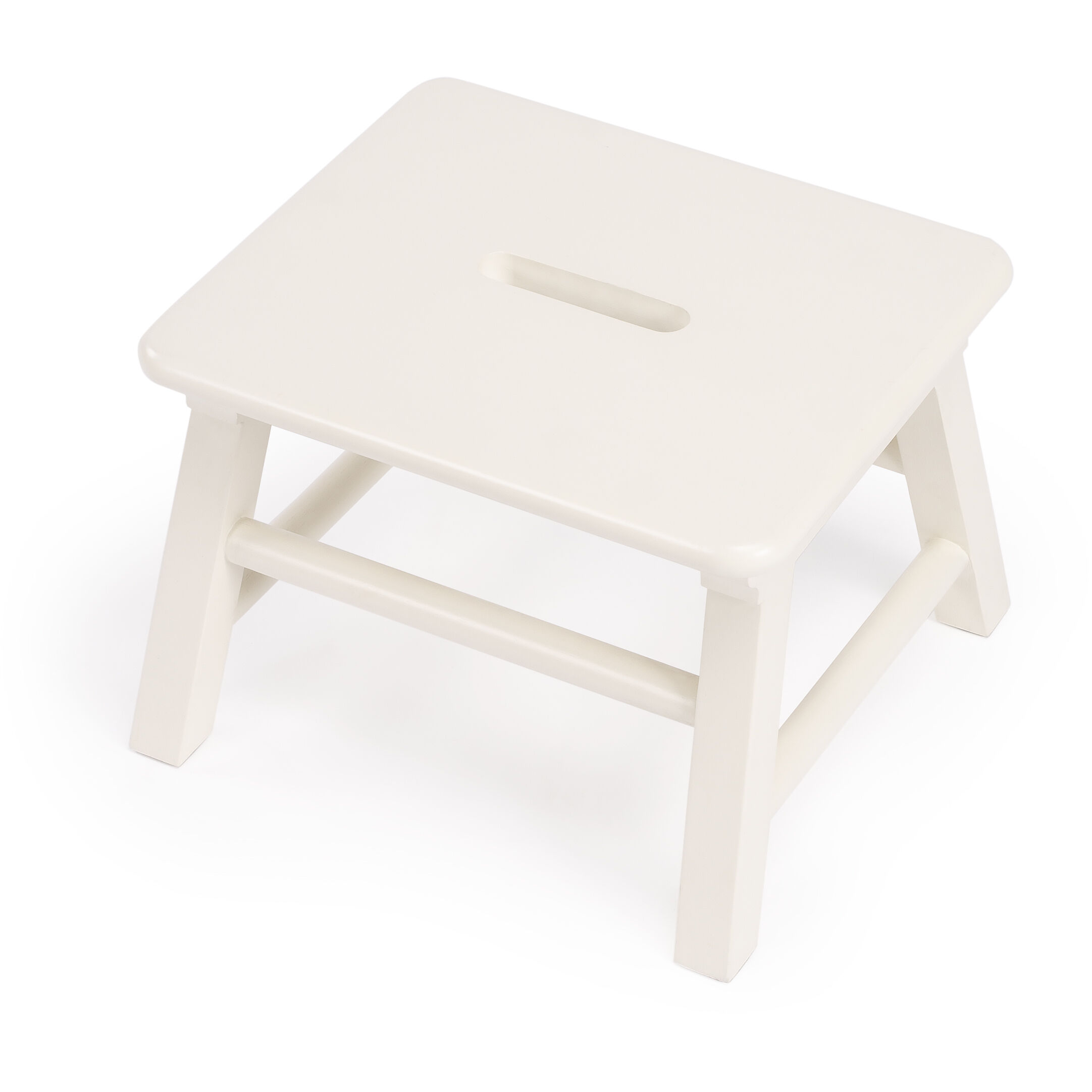 Melrose White Ottoman or Stool