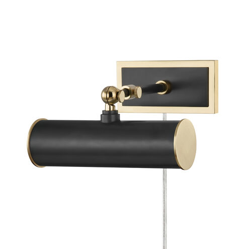 Holly 25 watt 8 inch Aged Old Bronze Picture Light Wall Light, with Plug