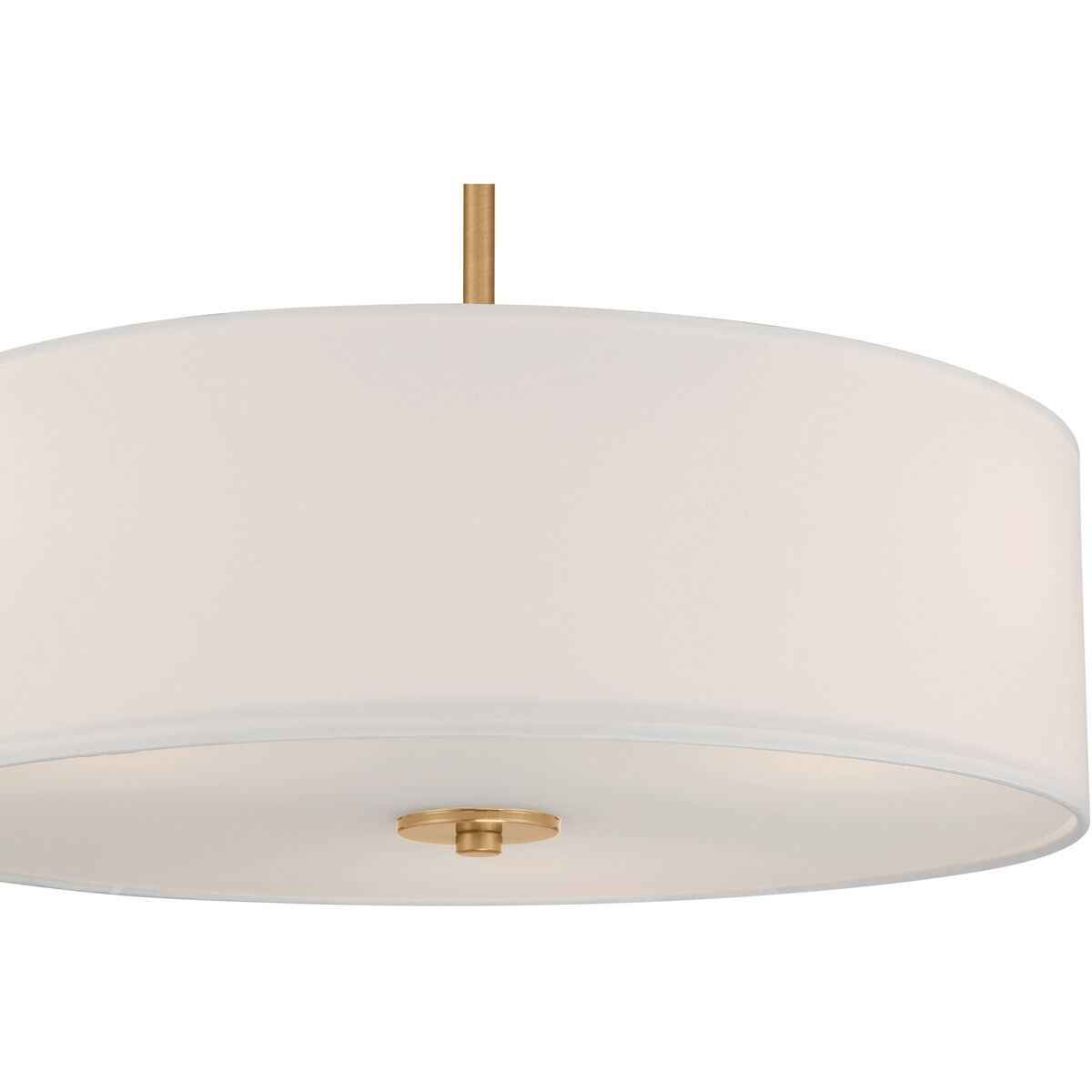 Mid Town LED 18 inch Antique Brushed Brass Pendant Ceiling Light