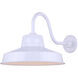 Landis 14 inch White Outdoor Barn Light