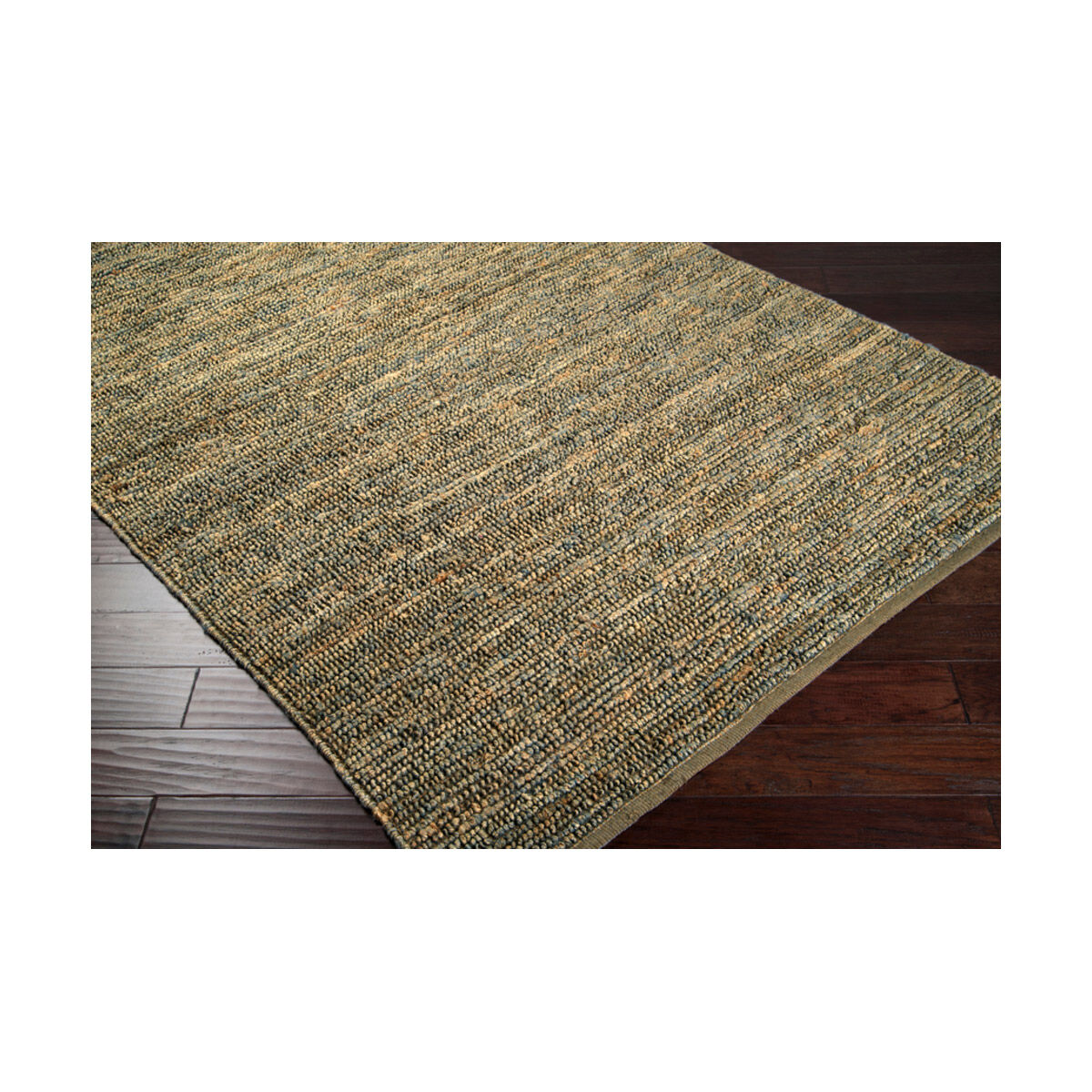 Continental 96 X 60 inch Emerald Rugs, Jute