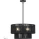 Acordia 4 Light 20 inch Black Pendant Chandelier Ceiling Light
