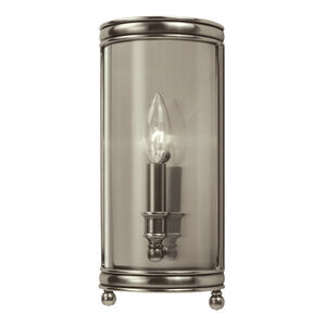 Larchmont 1 Light 6 inch Historic Nickel Wall Sconce Wall Light