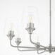 Raymond 8 Light 32 inch Satin Nickel Chandelier Ceiling Light