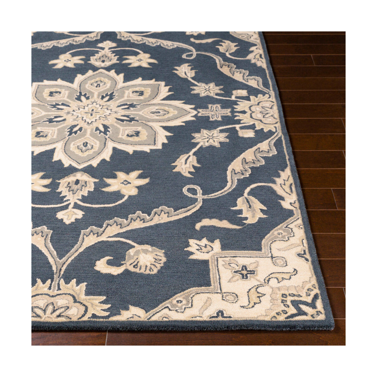 Caesar 96 X 30 inch Navy/Khaki/Beige/Sage/Tan Rugs, Runner