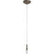 Delta 1 Light 120 inch Bronze Pendant Ceiling Light