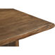 Lila 78 X 40 inch Brown Dining Table, Small