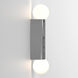Ortona 2 Light 4.33 inch Polished Chrome Bathroom Wall Light