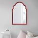 Sultan 36 X 24 inch Burgundy Mirror
