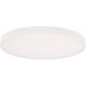 Edgeless Round 1 Light 12.00 inch Flush Mount