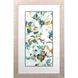 Abstract Collection Blue Framed Art