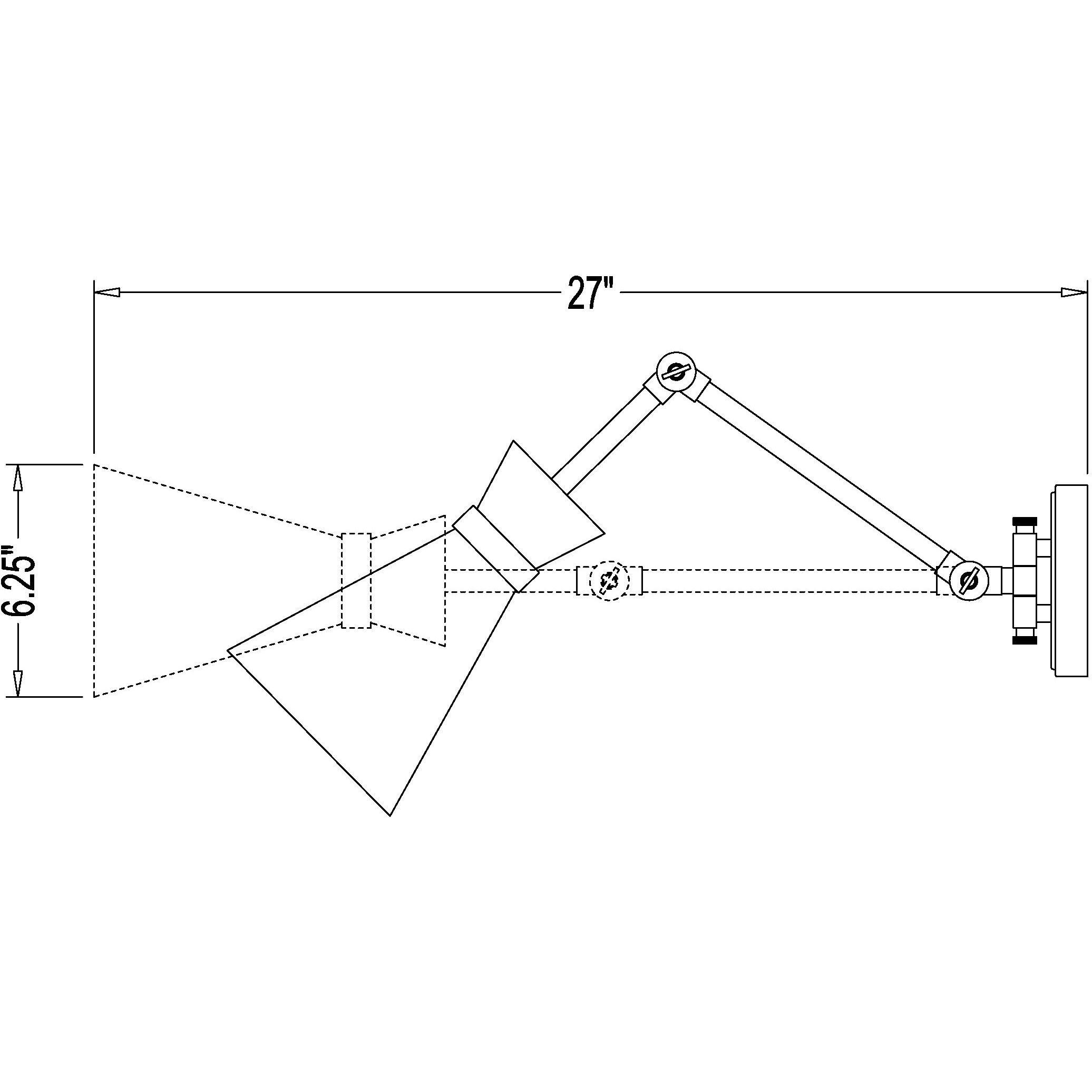 Soriano 1 Light 6.25 inch Matte Black Wall Sconce Wall Light in Matte Black and Modern Gold