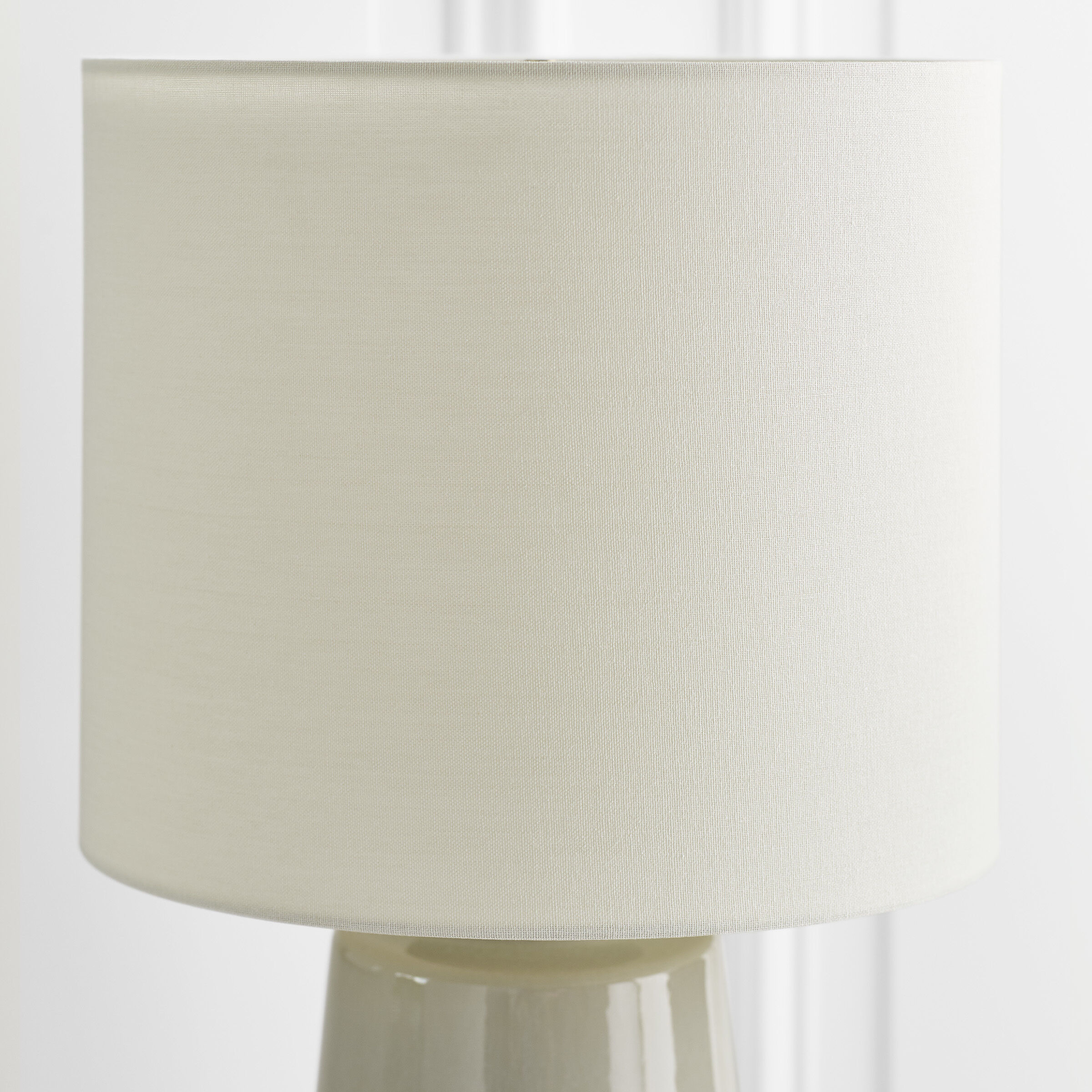 Barbara Barry Vessel 27.38 inch 9.00 watt Shellish Grey Table Lamp Portable Light