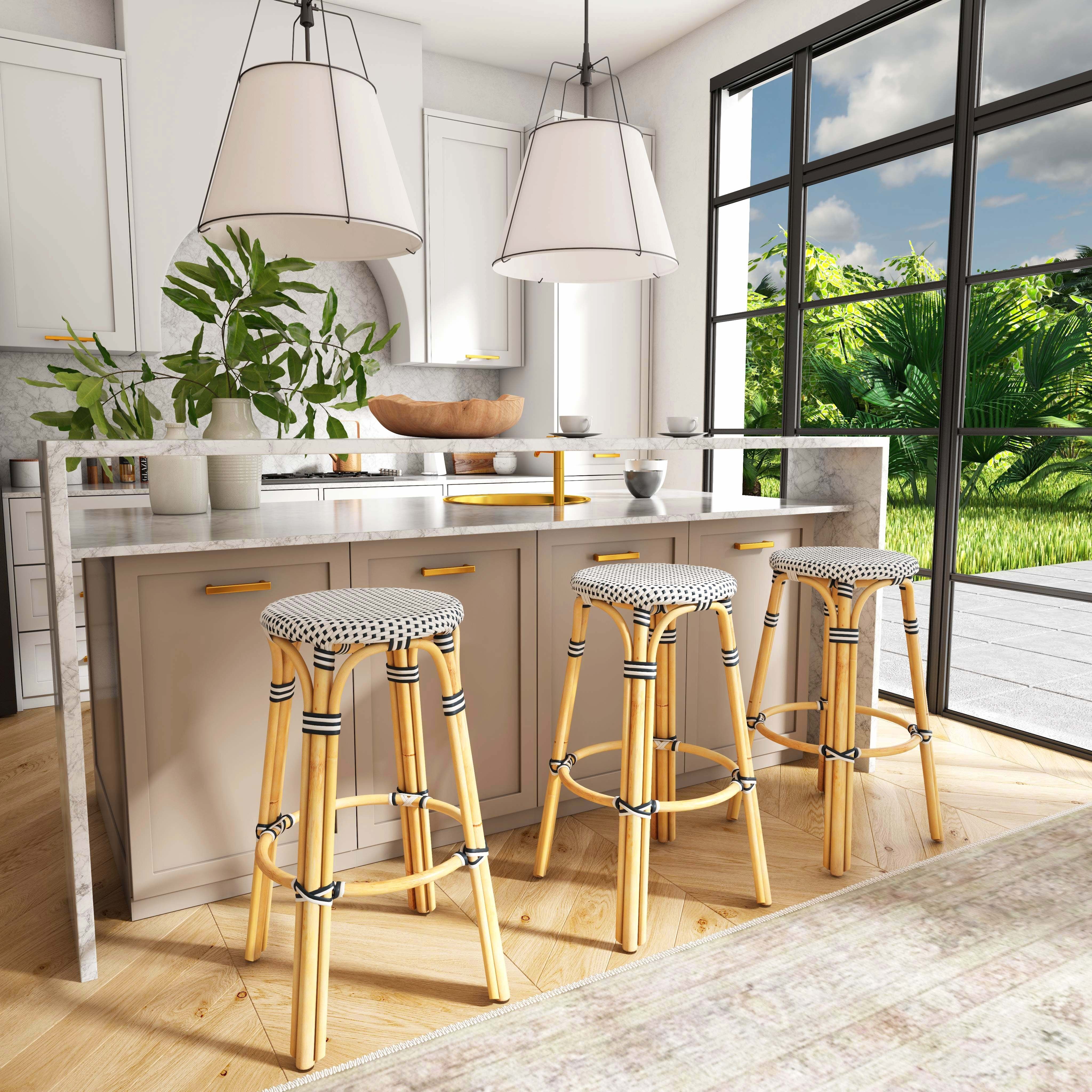 White 30 inch bar stools best sale