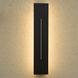 Torre 24.13 inch Sand Black Outdoor Wall Sconce