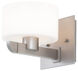 Haida 1 Light 6 inch Satin Nickel Wall Sconce Wall Light