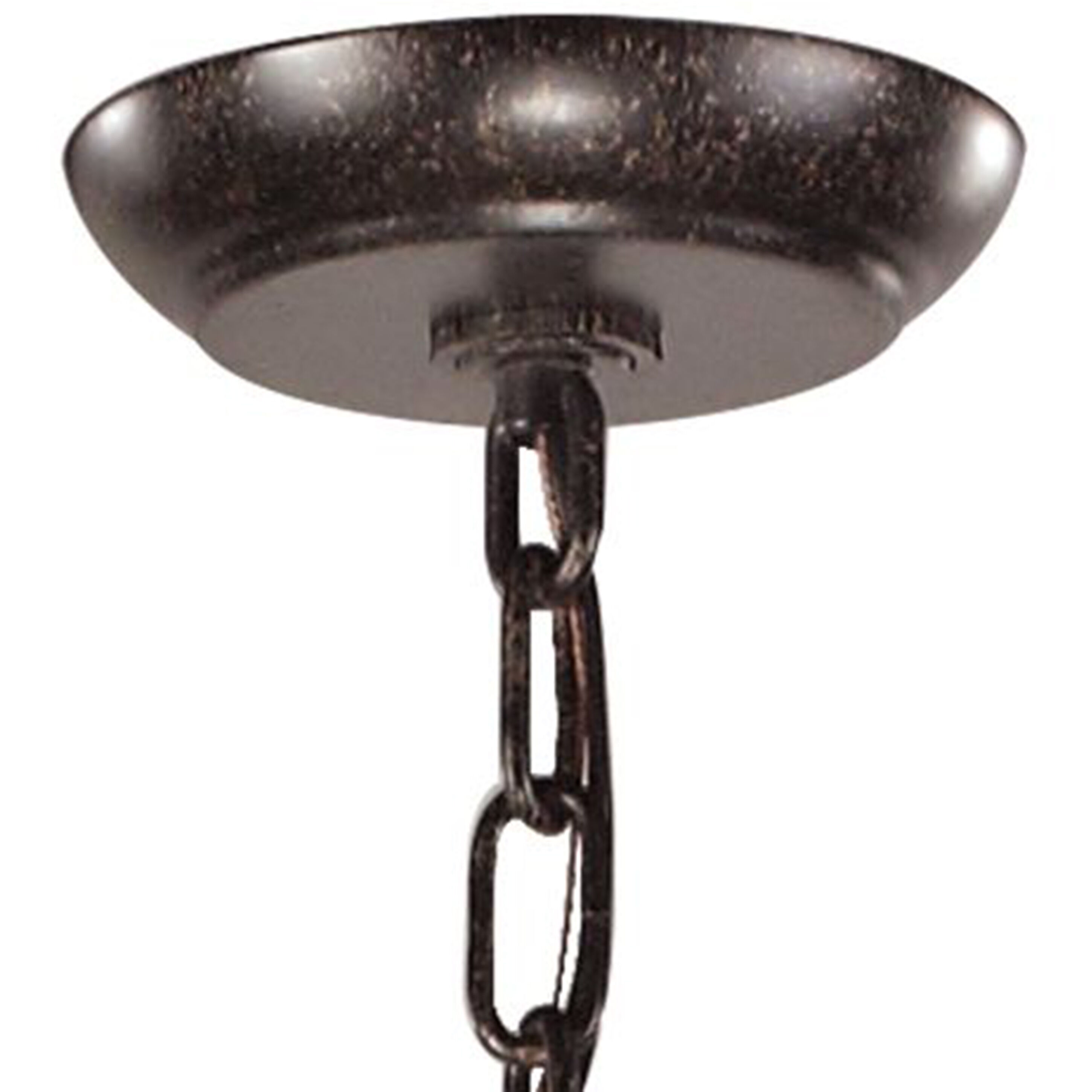 Circeo 5 Light 24 inch Deep Rust Chandelier Ceiling Light