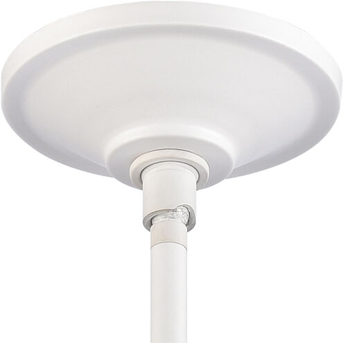 Zigrina 1 Light 7.88 inch Matte White Pendant Ceiling Light
