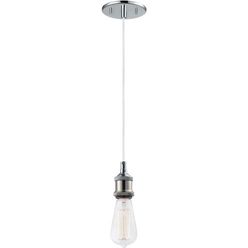 Bulstrode's Workshop 1 Light 2 inch Chrome Pendant Ceiling Light
