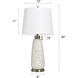 Joseph 29 inch 100 watt Gold Wash and Off White Table Lamp Portable Light