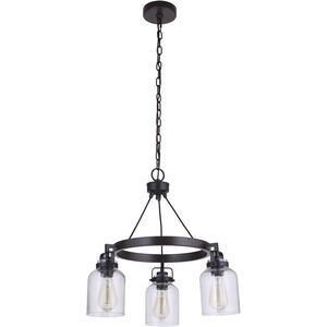 Foxwood 3 Light 21.75 inch Chandelier