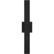 Zayden LED 24 inch Matte Black Outdoor Wall Light