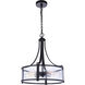 Elliot 5 Light 16 inch Flat Black Pendant Ceiling Light