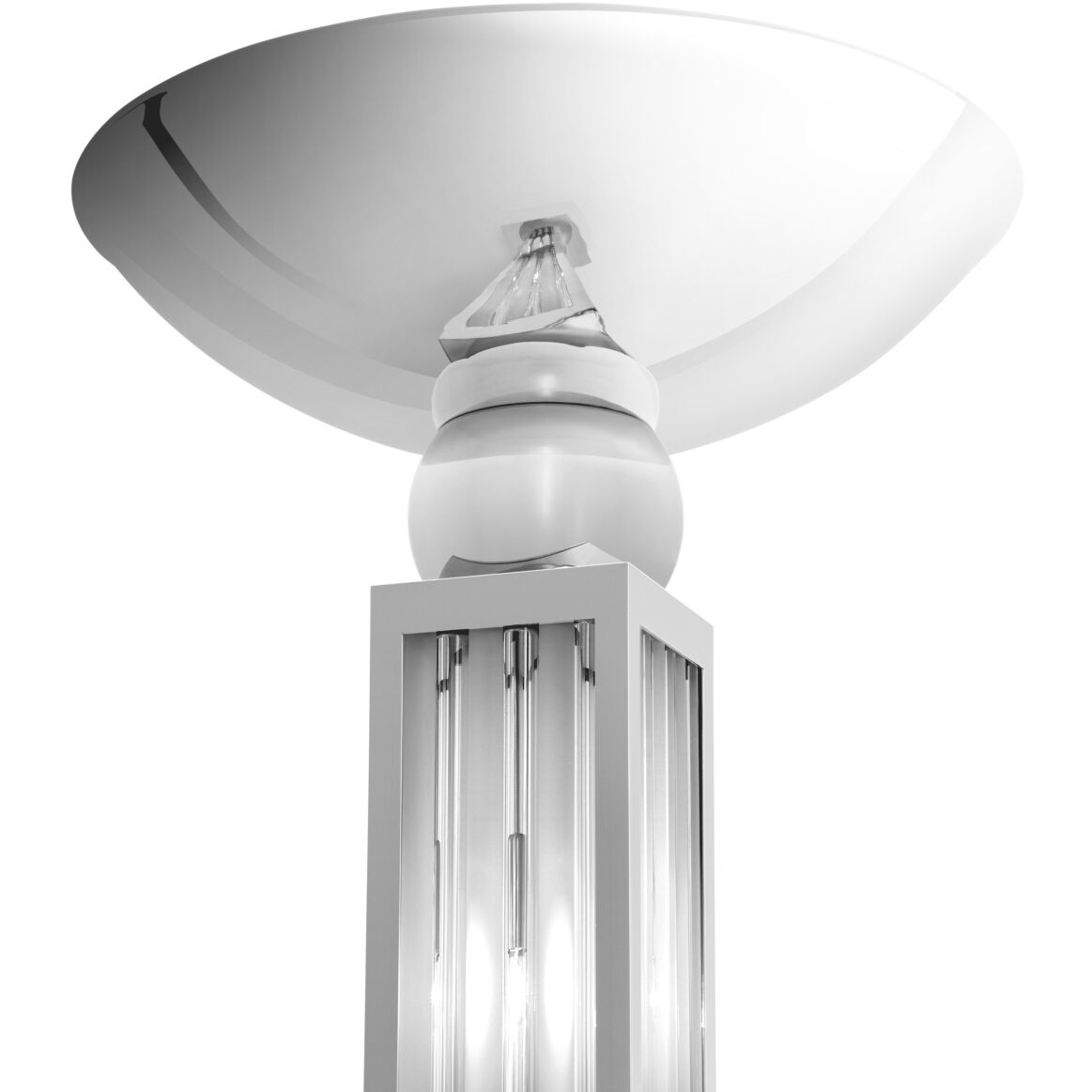 Dorrell 75.79 inch 40 watt Nickel Floor Lamp Portable Light