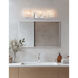 Alabaster Rocks LED 26.75 inch Polished Chrome Vanity Light Wall Light in 2100 Lm LED, Oval